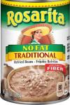 Rosarita No Fat Traditional Refried Beans, 16 oz