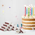 60PCS Blank Matches Containers 2.24 x 1.42 x 0.59 inches White DIY Match Books Storage Boxes Bulk Match Holder with Double-Sided Striker for Wedding Bridal Baby Shower Birthday Party Favor(No Matches)