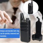 Retevis RT22 Walkie Talkies for Adults, Two Way Radios Long Range Rechargeable, VOX Handsfree, Mini Compact Walkie Talkie with USB Charger, for School Church Restaurant (6 Pack)