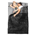 oaskys Double Sleeping Bag for Adults with 2 Pillows - Queen Size XL Waterproof Sleeping Bag for All Season Camping Hiking Backpacking 2 Person Sleeping Bags for Cold Weather & Warm