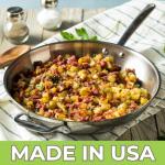 Nutristore Freeze-Dried Vegetables | Emergency Food Storage | 25-Year Shelf Life | Prepping Pantry Staple | Broccoli, Corn, Peas & More | Bulk Long-Term Survival Supply (1-Pack, Potatoes)