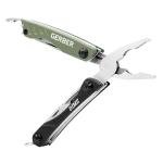 Gerber Gear Dime 12-in-1 Mini EDC Multitool - Needle Nose Pliers, Pocket Knife, Keychain, Bottle Opener - EDC Gear and Equipment - Green