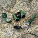 AdventurePak for Kids: Binoculars, Compass, Flashlight, Whistle