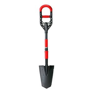 Roamwild Multi-Digger Garden Spade – Reinforced Fibreglass Light Weight Gardening Digging Arrow Head Shovel with Unique Dual Soft AIR Light Grip Technology & Root Saw Stump Cutter.