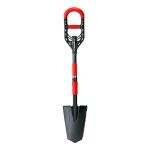 Roamwild Multi-Digger Garden Spade – Reinforced Fibreglass Light Weight Gardening Digging Arrow Head Shovel with Unique Dual Soft AIR Light Grip Technology & Root Saw Stump Cutter.