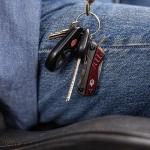 Gerber Gear Dime 12-in-1 Mini EDC Multitool - Needle Nose Pliers, Pocket Knife, Keychain, Bottle Opener - EDC Gear and Equipment, Gifts for Men - Red