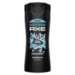 AXE Cool Ocean Men's Body Wash With Essential Oils 12H Refreshing Scent Body Wash For Men, Clean and Fresh Scent 16 oz