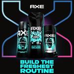 AXE Cool Ocean Men's Body Wash With Essential Oils 12H Refreshing Scent Body Wash For Men, Clean and Fresh Scent 16 oz