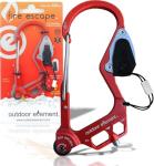 OUTDOOR ELEMENT Fire Escape, Emergency Escape Tool, Seatbelt Cutter, Window Breaker, Multi Tool, Fire Starter, Carabiner, and Much More