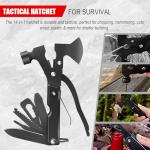 146Pcs Survival First Aid Kit, Car Emergency Trauma Kit with Military Grade Survival Tools, Medical Supplies & Fishing Gear, for Camping, Travel, Earthquake, Gifts for Men & Women Outdoor Adventures