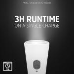 Energizer Auto-On LED Flashlights Rechargeable (6-Pack) for Home Power Failure, Plug in LED Flashlight for Power Outage, Night Light, Hurricane Preparedness