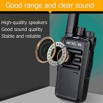 Retevis RT68 Walkie Talkies for Adults, 2 Way Radios Long Range, Hands Free, 1200mAh Battery, Portable Walkie Talkie Rechargeable with USB Charging Base, for Hunting Hiking (4 Pack)