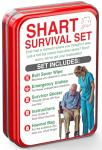 Shart Survival Set - Funny Gag Gift 2025 Boyfriend Gifts Includes Disposable Underwear, Hazmat Bag, Wet Wipe and More! Unique Stocking Suffers for Men Birthday Husband Teens Potty Humor Prank Him Fart