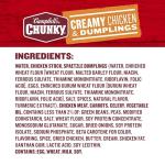 Campbell's Chunky Soup, Creamy Chicken and Dumplings Soup, 18.8 Oz Can