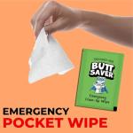 Shart Survival Set - Funny Gag Gift 2025 Boyfriend Gifts Includes Disposable Underwear, Hazmat Bag, Wet Wipe and More! Unique Stocking Suffers for Men Birthday Husband Teens Potty Humor Prank Him Fart