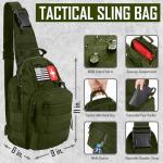 Survival Kit, 268 Pcs Emergency Survival Gear and Equipment Supplies with First Aid Kit, Camping Axe, Headlamp, Tent, Crossbody Bag for Camping Hiking, Hunting, Car, Gift for Christmas Men, Dads, Him