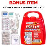 Ultimate Trauma First Aid Kit - 240 Pieces