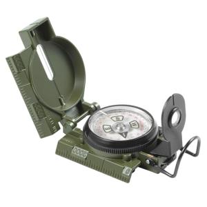 Eyeskey Precision Sighting Navigation Compass | Adjustable Magnifier & Lockable Dial | Impact Resistant & Waterproof for Hiking, Camping