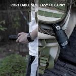 Rechargeable LED Flashlights High Lumens, 90,000 Lumens Super Bright Flashlights with 5 Modes, Waterproof Powerful Flash Light Multifunctional Flashlights for Home Camping Hiking(2 Pack)