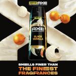 AXE Fine Fragrance Collection Premium Body Spray Black Vanilla with Orange + Sandalwood with 72H Odor Protection Aluminum-Free 4 oz