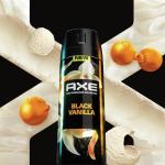 AXE Fine Fragrance Collection Premium Body Spray Black Vanilla with Orange + Sandalwood with 72H Odor Protection Aluminum-Free 4 oz
