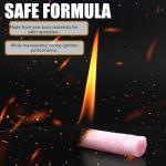 ZTTM Waterproof Fire Starters with 5+ Minute Burn for Emergencies, Survival, Campfires, Fire Pits, Grills - 60 Pack Non-Toxic