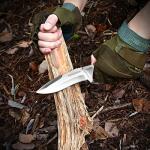 Swiss+Tech 3-Piece Hunting Knife Set - Full Tang Survival, Bowie, Camping & Gut Hook Knife with Sheath - Perfect for Dad, Husband or Men - Outdoor Hunting, Camping, Hiking Gift