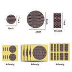 60 Pcs Match Striker Paper with Adhesive, 3 Sizes of Matches Sticker Striker for Match Holder, Matches for Candles, Matches Box Bulk, Matches in A Jar with Striker, Decorative Match Cloche