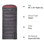 TETON Sports Celsius XXL 0 Degree Sleeping Bag - 0˚F Cold-Weather Sleeping Bag for Adults– Camping Made Easy….and Warm. Compression Sack Included