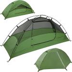 Clostnature Crux 1 Person Tent for Backpacking - Ultralight One Person Backpacking Tent, Hiking Tents for One Man, Solo, Single Person