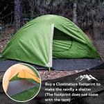 Clostnature Crux 1 Person Tent for Backpacking - Ultralight One Person Backpacking Tent, Hiking Tents for One Man, Solo, Single Person