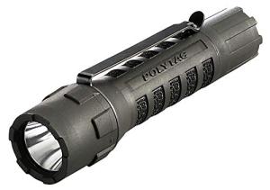 Streamlight 88850 PolyTac 600-Lumens LED Flashlight with CR123A Lithium Batteries, Blister Packaging, Black