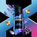 AXE Fine Fragrance Collection Premium Deodorant Body Spray for Men - Variety Pack - Blue Lavender, Aqua Bergamot, Golden Mango, & Black Vanilla - Pack of 4 72H Odor Protection, Aluminum Free, 4 oz