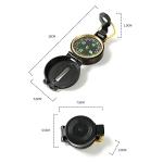 Multifunctional Military Compass Sighting Compass Survival Emergency Compass for Camping, Hiking,Hunting,Hiking,Backpackingand Outdoor Survival