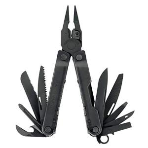 LEATHERMAN, Rebar Multitool with Premium Replaceable Wire Cutters and Saw, Black