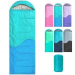 Sleeping Bag - 3 Seasons for Adults Kids Boys Girls Camping Hiking - Warm Cold Weather Lightweight Portable with Compression Bag for Backpacking in Spring, Summer, Fall and Winter