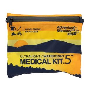 Adventure Medical Kit Ultralight/Watertight Medical Kit .5 - Up to 2 People, Up to 2 Days - Includes Bandages, Blister Essentials & More - Perfect for Hiking, Biking & Climbing