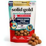 Solid Gold Freeze Dried Dog Food - W/Real Beef, Pumpkin & Superfoods - Freeze Dried Raw Dog Food Toppers for Picky Eaters to Serve as a Nutrient-Dense Meal Topper or High Protein Treats - 1.5oz