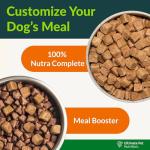 ULTIMATE PET NUTRITION Nutra Complete Freeze Dried Raw Dog Food, Veterinarian Formulated with Antioxidants, Prebiotics & Amino Acids (3 Pound, Beef)