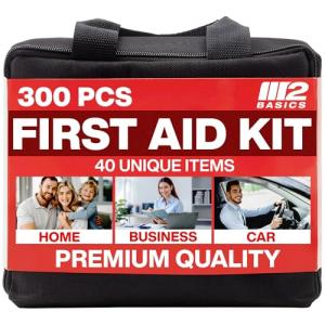 300-Piece First Aid Kit for Emergencies