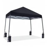 ABCCANOPY Stable Pop up Outdoor Canopy Tent, Black