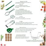 Toowood Canning Supplies Boxed Set, Canning kit, Stainless Steel CanningSet, Canning Supplies Starter kit, Jar Lifter, Folding Rack, Tongs, Multifunctional Canning Tools, Funnel for Mason Jars