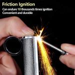 YUSUD 2 Pack Permanent Match Infinity Lighter with Multitool Keychain, Reusable Waterproof Match Strike Anywhere, Forever Flint Fire Starter for Outdoor Survival Tool for Men (Fuel Not Included)