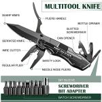 Gifts for Dad from Daughter Son,Multitool Pocket Knife "BEST DAD EVER",Christmas Birthday Fathers Day Dad Gifts,Unique Camping Hunting Cycling Gift Ideas for Dad