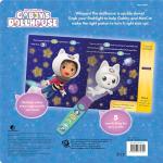 Gabby’s Dollhouse - Sparkle Science! Board Book and 5-Sound Flashlight Toy Set - PI Kids