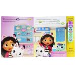 Gabby’s Dollhouse - Sparkle Science! Board Book and 5-Sound Flashlight Toy Set - PI Kids