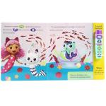 Gabby’s Dollhouse - Sparkle Science! Board Book and 5-Sound Flashlight Toy Set - PI Kids
