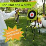 CEDOIEOP Axe Throwing Game for Backyard,Deluxe Ax Throwing Game Set for Adults,Collapsible Stand,5 Kind Throwing Tools Including Axes/Darts/Bows,Throwing Stars Target Board for Outdoor/Indoor