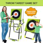 CEDOIEOP Axe Throwing Game for Backyard,Deluxe Ax Throwing Game Set for Adults,Collapsible Stand,5 Kind Throwing Tools Including Axes/Darts/Bows,Throwing Stars Target Board for Outdoor/Indoor