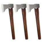 THRWCLUB Competition Throwing Axe, 3 Pack 16.5" Throwing Axes with 1065 High Carbon Steel & Wooden Handle, Perfect for Axe Throwing Game, Competition and Recreation, Gift for Men